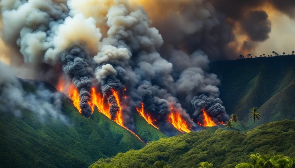 wildfires in Hawaii