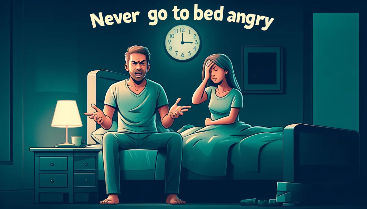 Never Go to Bed Angry